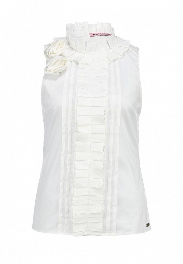 Блуза Fornarina FO019EWBKG23. Цвет: белый