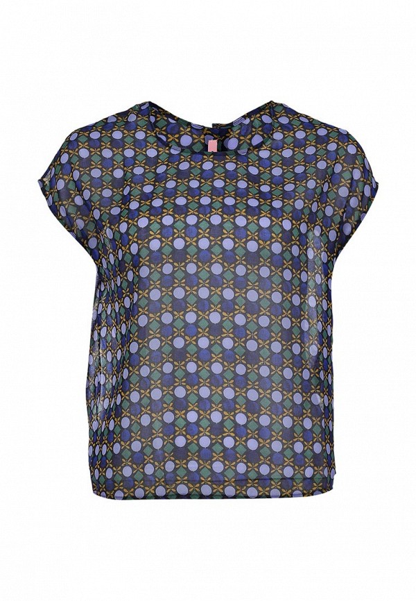 Блуза Fornarina FO019EWKZ601. Цвет: синий