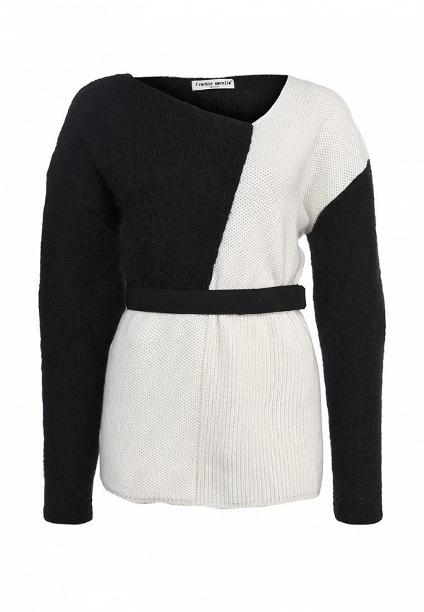 Пуловер Frankie Morello FR458EWIK934. Цвет: белый, черный