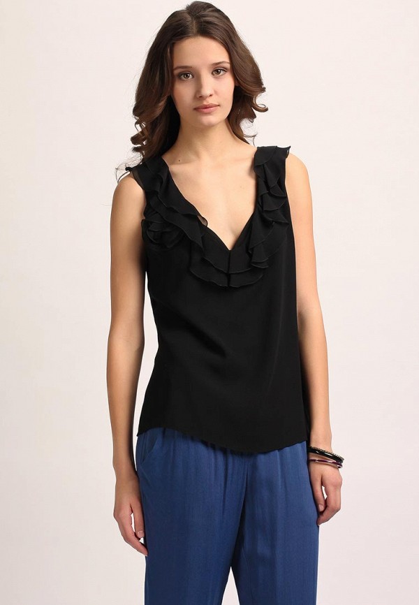 Блуза Galliano GA626EWBO615. Цвет: черный
