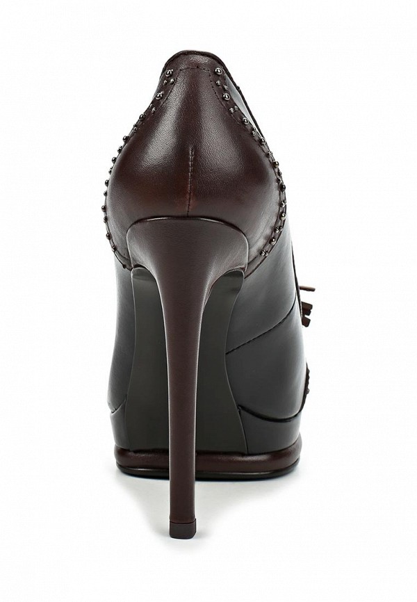 фото Туфли на платформе и каблуке Grand Style GR025AWCDD86, черно-коричневые