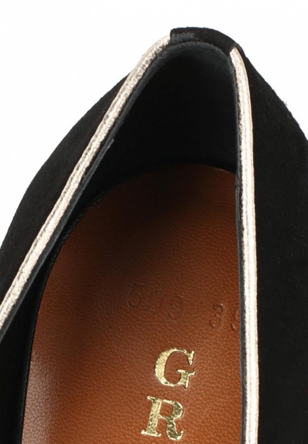 фото Лоферы на каблуке Grand Style GR025AWCDD97, черные