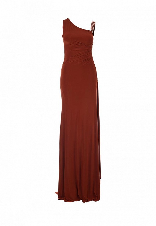 Платье Lawiggi LA003EWET422. Цвет: коричневый