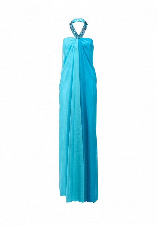 Платье Lawiggi LA003EWEW928. Цвет: голубой