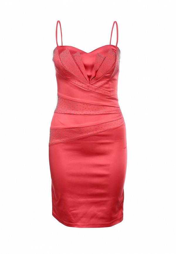 Платье Lawiggi LA003EWHV588. Цвет: розовый