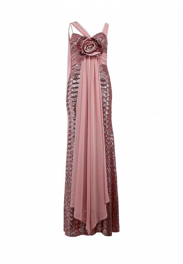 Платье Lawiggi LA003EWLF566. Цвет: розовый