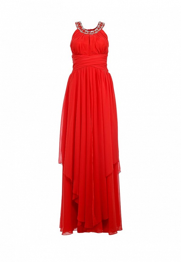 Платье Lawiggi LA003EWLF597. Цвет: красный