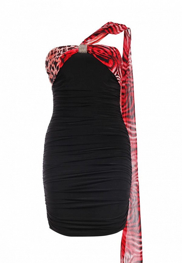 Платье Lawiggi LA003EWLF611. Цвет: черный