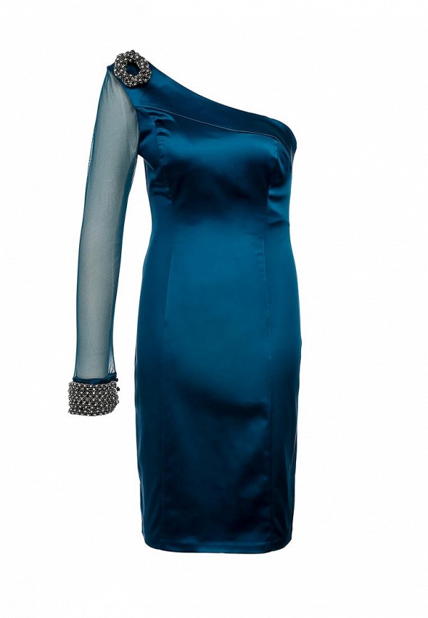 Платье Lawiggi LA003EWLF620. Цвет: голубой