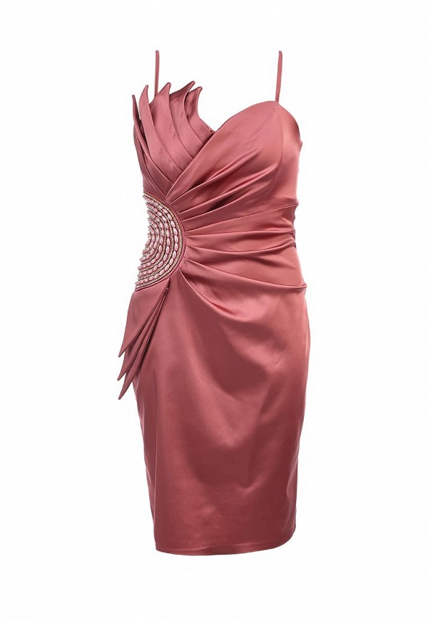 Платье Lawiggi LA003EWLF632. Цвет: розовый