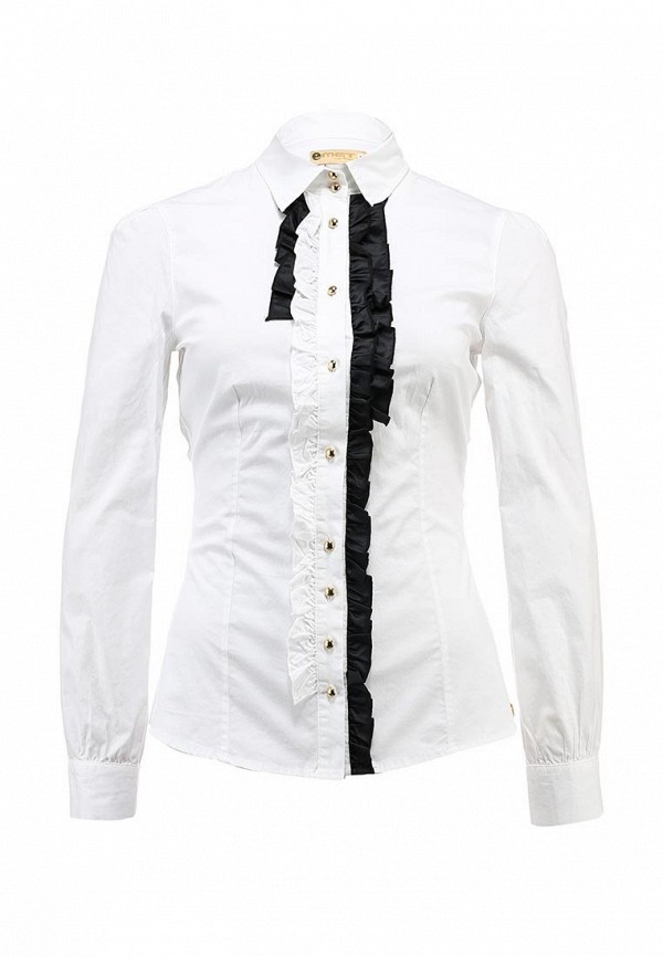 Блуза Met ME486EWLB141. Цвет: белый