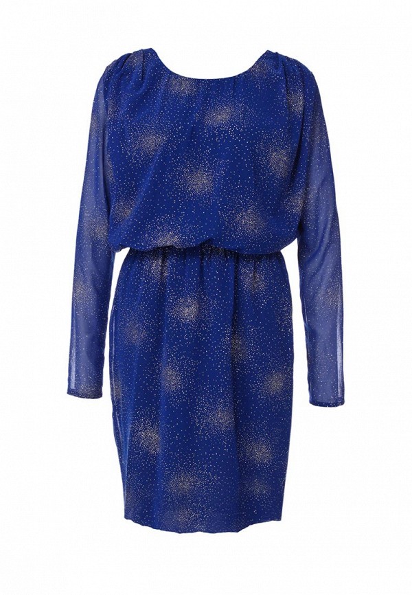 Вечернее платье MSGM MS718EWCY794. Цвет: синий