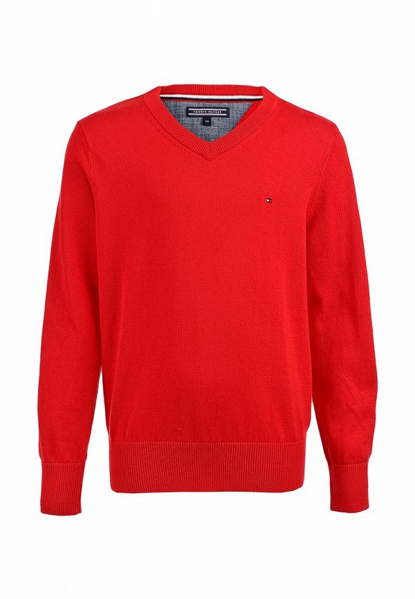 Пуловер Tommy Hilfiger TO263EBBLN26. Цвет: красный