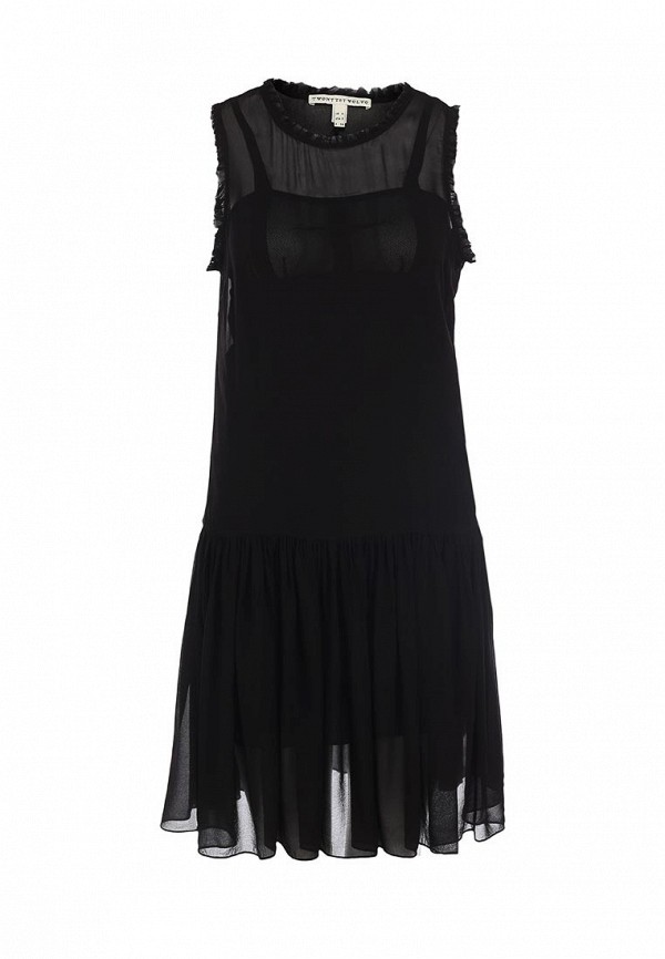 Платье Twenty8Twelve By S.Miller TW997EWGQ296. Цвет: черный