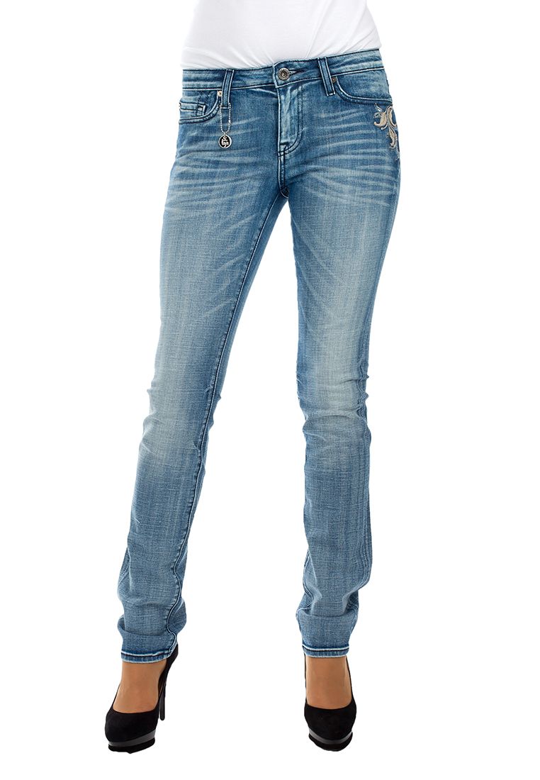 Taya jeans Джинсы Taya Jeans AK730. женские.Цвет: синий. Материал: спандек