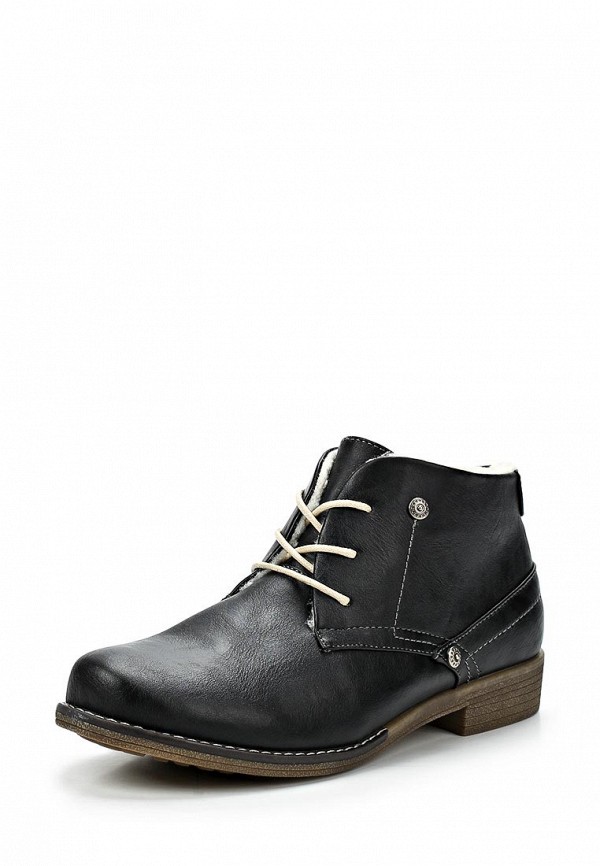 фото Ботинки женские T.Taccardi for Kari TT001AWCJQ76, черные кожаные